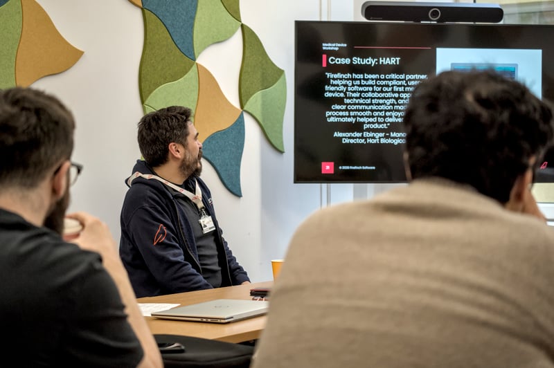 Photo of a previous workshop being presented